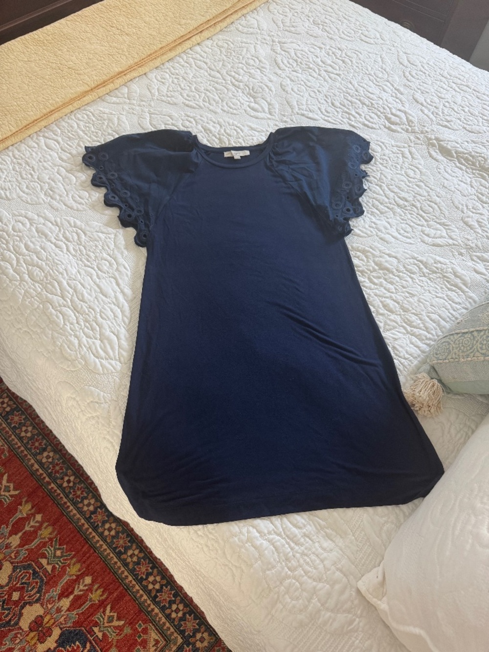 Loft navy dress, size small